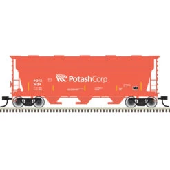 Atlas Trainman 20006513 HO Scale ACF 3560 Covered Hopper Potash Corp POTX 1709
