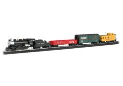 Bachmann 00692 HO Scale UnionPacific Flyer Steam Starter Train Set -Bachmann Store bachmann 00692 ho scale unionpacific flyer steam starter train set 2