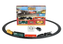 Bachmann 00692 HO Scale UnionPacific Flyer Steam Starter Train Set -Bachmann Store bachmann 00692 ho scale unionpacific flyer steam starter train set 3