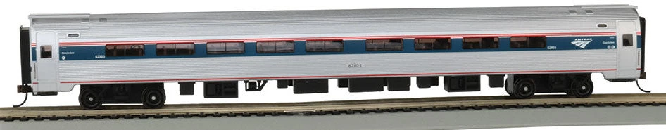 Bachmann 13126 HO Scale 85' Budd Amfleet I Coach Car Amtrak Ph VI 82803 3 Bachmann 13126 HO Scale 85' Budd Amfleet I Coach Car Amtrak Ph VI 82803