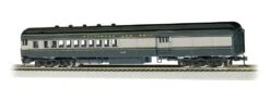 Bachmann 13602 HO Scale 72' Heavyweight Pullman Combine (Lighted) Baltimore & Ohio B&O 1443 - NOS