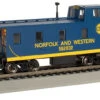 Bachmann 14003 HO Scale Cupola Caboose Norfolk & Western NW 562832 -Bachmann Store bachmann 14003 ho scale cupola caboose norfolk western nw 562832