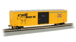 Bachmann 14901 HO Scale 50' Boxcar With EOT Raillbox RBOX 32411