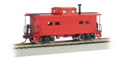 Bachmann 16806 HO Scale Northeastern Caboose Red Painted Unlettered - NOS