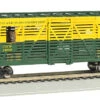 Bachmann 19703 HO Scale 40' Animated Stock Car With Horses Norfolk And Western NW 2 Bachmann 19703 HO Scale 40' Animated Stock Car With Horses Norfolk And Western NW -Bachmann Store bachmann 19703 ho scale 40 animated stock car with horses norfolk and western nw
