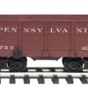 Bachmann Big Hauler 98514 G Scale "L" 20' Wood Ore Car PRR - NOS -Bachmann Store bachmann big hauler 98514 g scale l 20 wood ore car prr nos