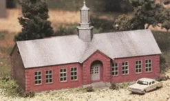Bachmann Plasticville 45533 HO Scale 1930's School House Kit