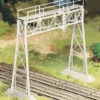 Bachmann Plasticville 45623 O Scale Silver Overhead Signal Bridge Kit -Bachmann Store bachmann plasticville 45623 o scale silver overhead signal bridge kit