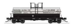 BLI 7663 HO Scale 6000 Gallon Tank Car Niagara Alkali/Westvaco Early 1950s Variety 2 Pack A