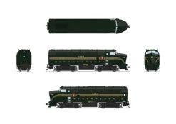 BLI 7690 HO Scale Baldwin BF-16 A/B Set Sharknose Diesel "5 Stripe" PRR 9708A/9708B - Paragon4 -Bachmann Store bli 7690 ho scale baldwin bf 16 a b set sharknose diesel 5 stripe prr 9708a 9708b paragon4 2