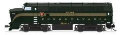 BLI 7690 HO Scale Baldwin BF-16 A/B Set Sharknose Diesel "5 Stripe" PRR 9708A/9708B - Paragon4