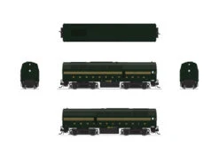 BLI 7690 HO Scale Baldwin BF-16 A/B Set Sharknose Diesel "5 Stripe" PRR 9708A/9708B - Paragon4 -Bachmann Store bli 7690 ho scale baldwin bf 16 a b set sharknose diesel 5 stripe prr 9708a 9708b paragon4 4