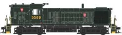 Bowser 25244 HO Scale ALCo RS-3 Hammerhead Diesel Pennsylvania "Keystone" PRR 5569 DCC Sound