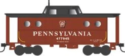 Bowser 43399 HO Scale PRR N5c Caboose Cabin Pennsylvania Shadow Key Pittsburgh PRR 477949