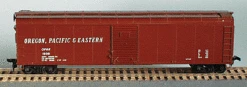 Bowser 55423 HO Scale 50' Round Roof Boxcar Oregon Pacific & Eastern OP&E #s Vary - NOS
