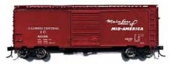 Branchline Trains 1506 HO Scale 40' AAR Boxcar Illinios Central IC 4068 - NOS