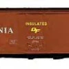 Branchline Trains 1717 HO Scale 50' Plug Door Boxcar Pennsylvania PRR - NOS -Bachmann Store branchline trains 1717 ho scale 50 plug door boxcar pennsylvania prr nos