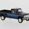 Brekina 19810 HO Scale 1967 Jeep Gladiator Hancho Edition Black And Blue -Bachmann Store brekina 19810 ho scale 1967 jeep gladiator hancho edition black and blue