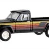 Brekina 19811 HO Scale 1968 Jeep Gladiator B Hancho Edition Black/Orange/Red -Bachmann Store brekina 19811 ho scale 1968 jeep gladiator b hancho edition black orange red