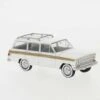 Brekina 19870 HO Scale 1967 Jeep Wagoneer Woodgrain And White -Bachmann Store brekina 19870 ho scale jeep wagoneer woodgrain and white