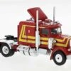 Brekina 85709 HO Scale 1976 Peterbilt 359 Sleeper Cab Tractor Red And Yellow 1 Brekina 85709 HO Scale 1976 Peterbilt 359 Sleeper Cab Tractor Red And Yellow -Bachmann Store brekina 85709 ho scale 1976 peterbilt 359 sleeper cab tractor red and yellow