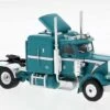 Brekina 85710 HO Scale 1976 Peterbilt 359 Sleeper Cab Tractor Turquoise -Bachmann Store brekina 85710 ho scale 1976 peterbilt 359 sleeper cab tractor turquoise