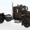 Brekina 85752 HO Scale 1955 Peterbilt 281 Semi Tractor Cab - Brown -Bachmann Store brekina 85752 ho scale 1955 peterbilt 281 semi tractor cab brown