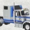 Brekina 85775 HO Scale 1980 GMC General Tractor/Semi Silver And Blue -Bachmann Store brekina 85775 ho scale 1980 gmc general tractor semi silver and blue