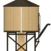 Broadway Limited Imports 7913 HO Scale Wood Water Tower - Yellow (Operating/Sound)
