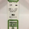 Evergreen Scale Models 145 Strip Styrene .040 X .100 (10 Pack) -Bachmann Store evergreen scale models 145 strip styrene 040 x 100 10 pack