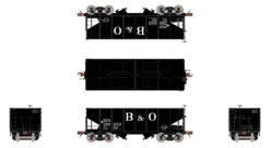 Fox Valley Models 15005 HO Scale USRA 55-Ton 2-Bay Open Hopper Baltimore & Ohio B&O 726431 -Bachmann Store fox valley models 15005 ho scale usra 55 ton 2 bay open hopper baltimore ohio b o 726431 3