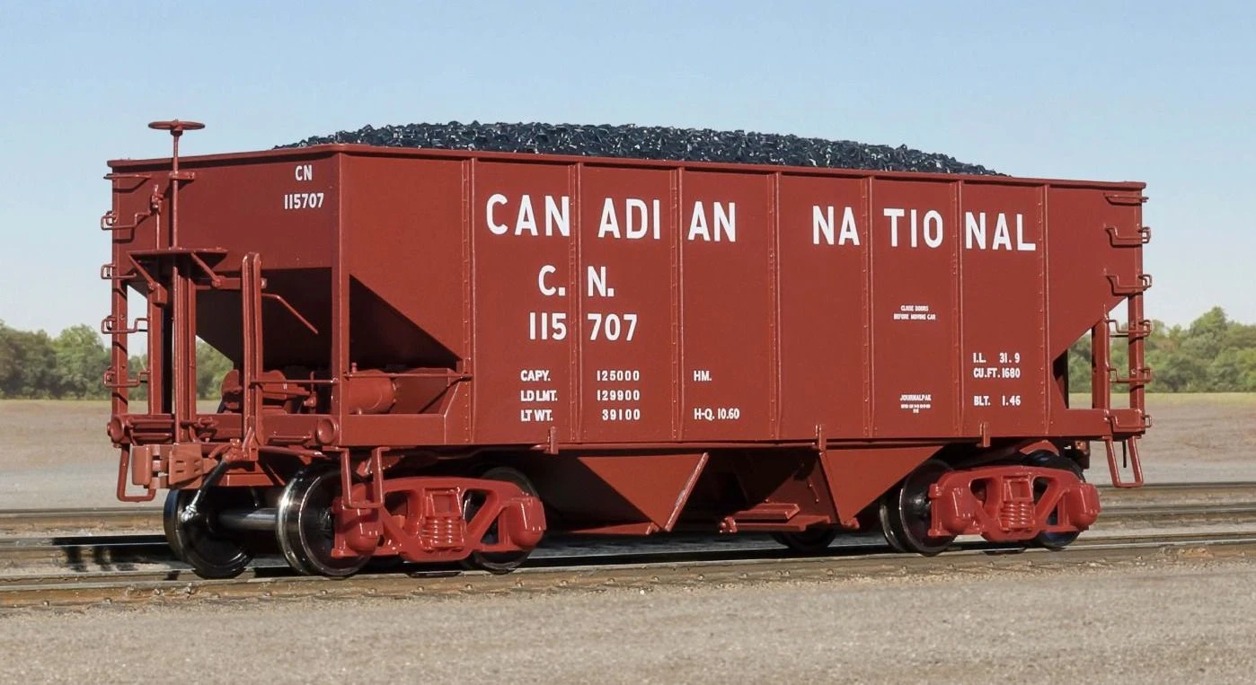Fox Valley Models 15010 HO Scale USRA 55-Ton 2-Bay Open Hopper Canadian National CN 116023 3 Fox Valley Models 15010 HO Scale USRA 55-Ton 2-Bay Open Hopper Canadian National CN 116023