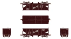 Fox Valley Models 15024 HO Scale USRA 55-Ton 2-Bay Open Hopper Burlington CBQ/C&S 18293 -Bachmann Store fox valley models 15024 ho scale usra 55 ton 2 bay open hopper burlington cbq c s 18293 3