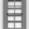 Grandt Line 5030 HO Scale 8 Pane Double Hung Window (8 Pieces) -Bachmann Store grandt line 5030 ho scale 8 pane double hung window 8 pieces