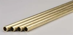 K&S Engineering 1148 7/32"x36" Round Brass Tube With .014 Wall Single