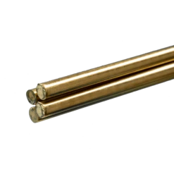 K&S Engineering 1165 1/4" Solid Brass Rod 36" 4 Pack