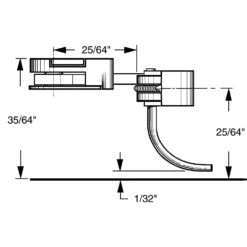 Kadee HO Scale #39 Long (25/64") Overset Shank (2 Pair) -Bachmann Store kadee ho scale 39 long 25 64 overset shank 2 pair a