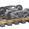 Kadee HO Scale 550 Bettendorf Trucks With 33" Smooth Back Wheels - Self Centering