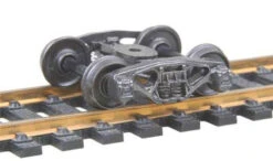 Kadee HO Scale 550 Bettendorf Trucks With 33" Smooth Back Wheels - Self Centering