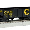 Lionel 1954020 HO Scale 2-Bay Open Hopper Chessie System C&O 137802 -Bachmann Store lionel 1954020 ho scale 2 bay open hopper chessie system c o 137802