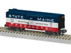 Lionel 2019010 S Gauge American Flyer Freightsound BoxcarBangor & Aroostook BAR 4444