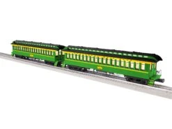 Lionel 2327090 O Scale Wood Coach Set 2 Pack B Strasburg Railroad (1970s)