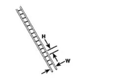 Plastruct Model Parts 90672 LS-4 HO Scale Ladder (2 Pack) -Bachmann Store plastruct model parts 90672 ls 4 ho scale ladder 2 pack 2