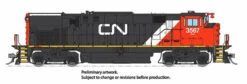 Rapido 033520 HO Scale MLW M420 MR-20b Diesel Canadian National North American CN 3536 DCC Sound