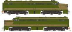 Rapido 23044 HO Scale ALCo PA-1 / PB-1 Canadian National CN Demonstrator 9077/9078