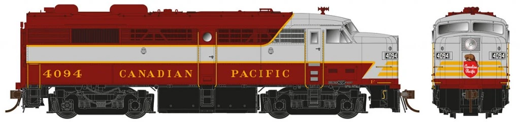 Rapido Trains 21519 HO Scale ALCo MLW FPA2 Canadian Pacific "Block Lettering" CPR #4094 DCC & Sound 4 Rapido Trains 21519 HO Scale ALCo MLW FPA2 Canadian Pacific "Block Lettering" CPR #4094 DCC & Sound - Image 2