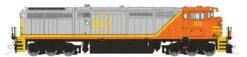 Rapido Trains 24523 HO Scale GE Dash 8-40CM Quebec North Shore & Labrador QNSL 401 (DCC And Sound)