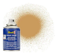 Revell 34188 100ml Acrylic Spray Color Paint - Ochre Brown Matte (Ok For Lexan RC Car Bodies)