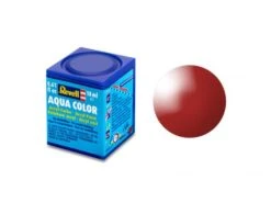 Revell 36131 18ml Bottle Acrylic Aqua Color Paint - Fiery Red Gloss