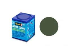 Revell 36165 18ml Bottle Acrylic Aqua Color Paint - Bronze Green Matte